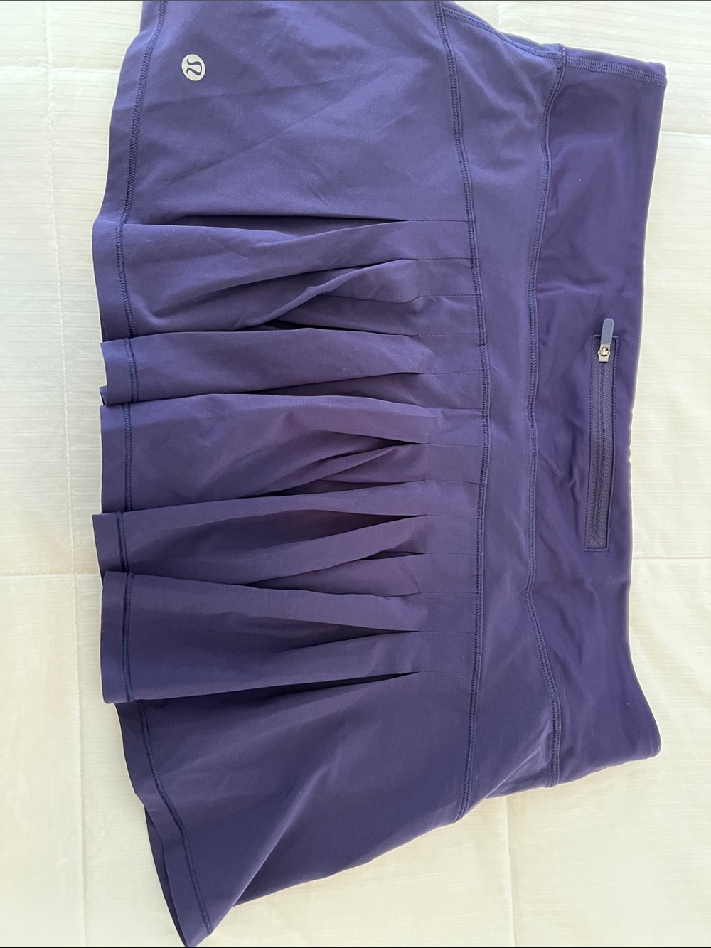 lululemon athletica Deep Purple Athletic Skort with Built-In Shorts - Picture 4 of 6